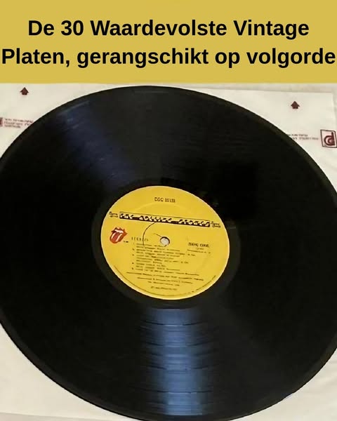 Iedereen die deze oude platen heeft, kan met pensioen