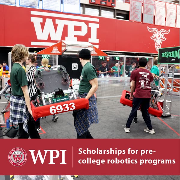 Scholarships for HS Robotics Students